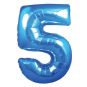 Number 5 Sapphire Supershape 87cm : $37.50